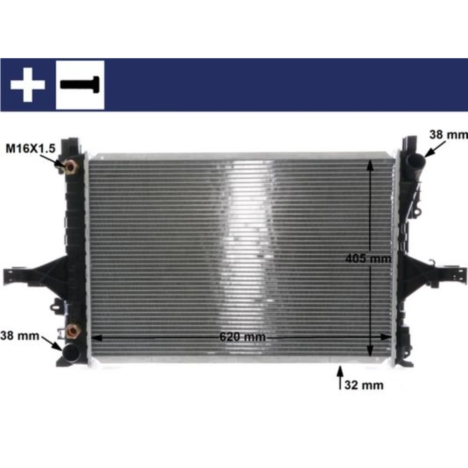 Kühler, Motorkühlung CR 1547 000S