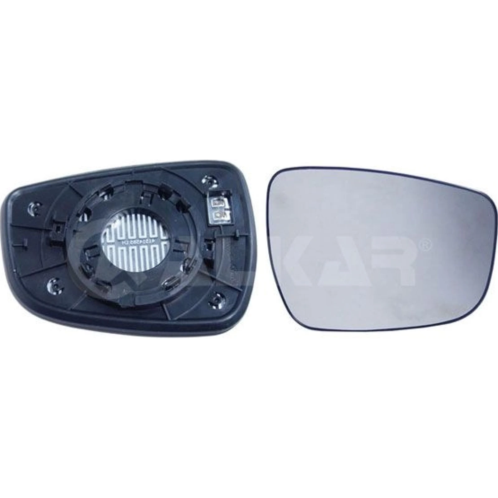 Alkar Außenspiegelglas 6432585