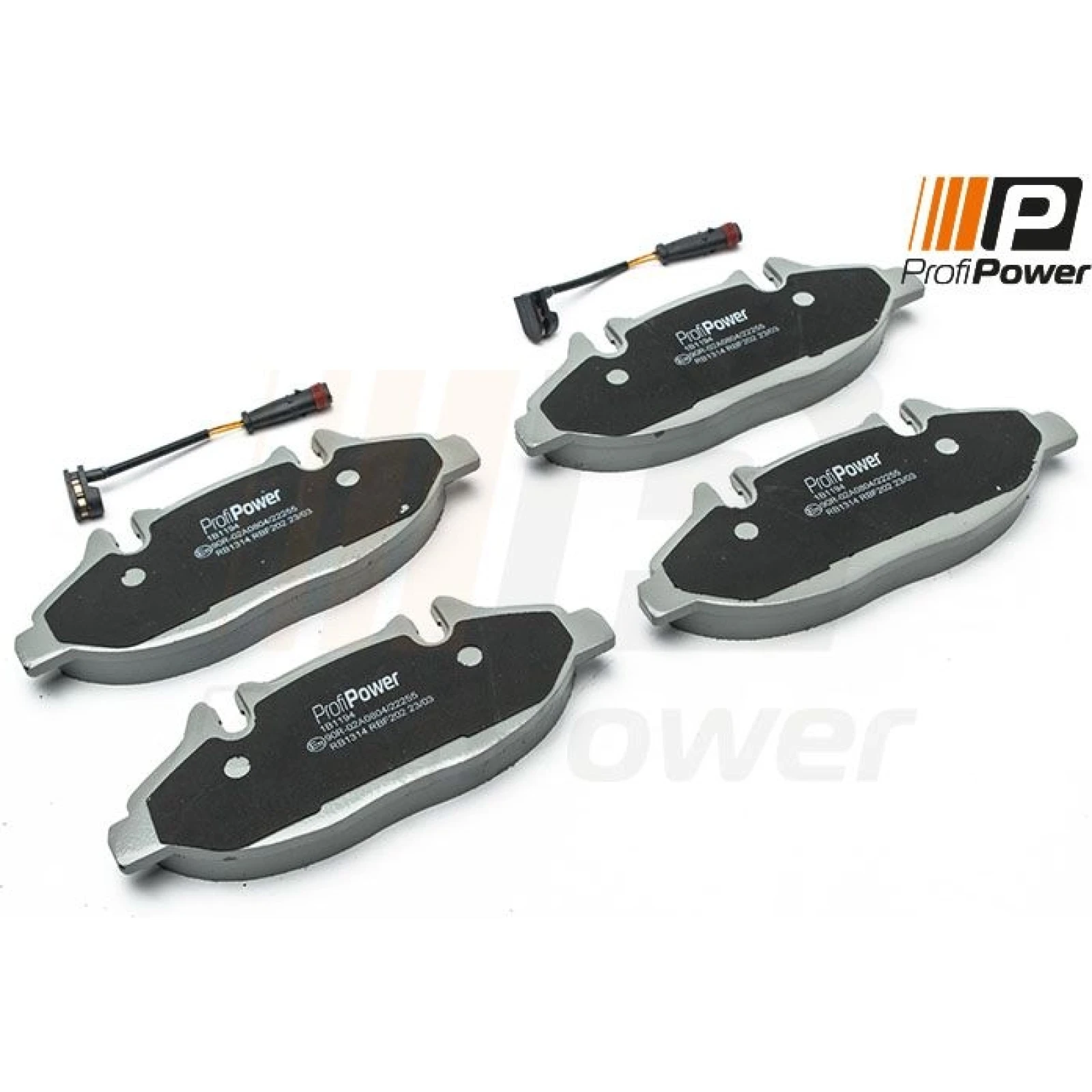 PROFIPOWER Bremsbelagsatz, Scheibenbremse 1B1194