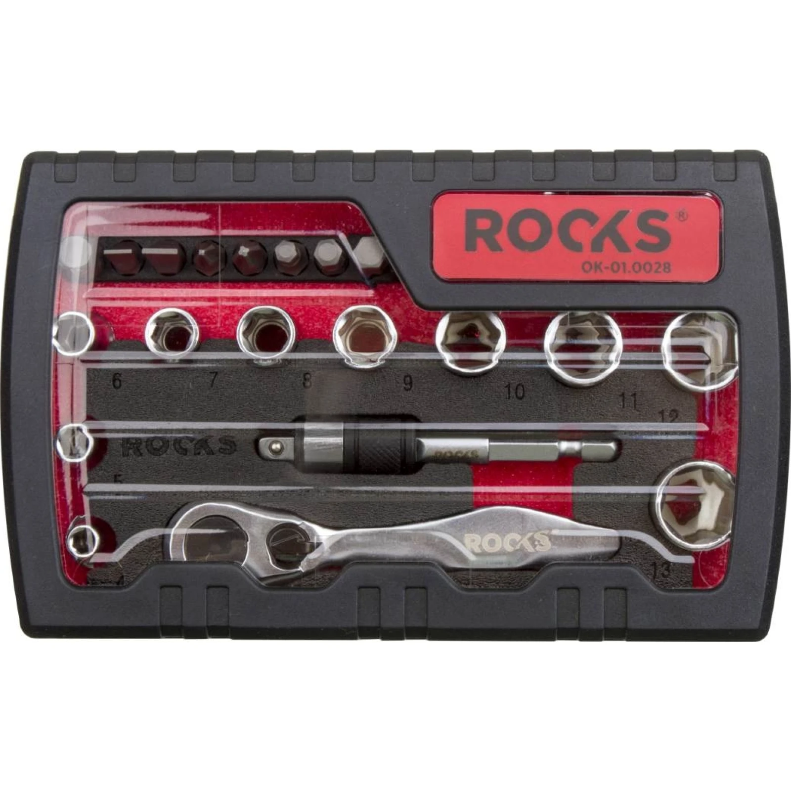 ROOKS Werkzeugsatz 1/4,28-teilig Smart OK-01.0028