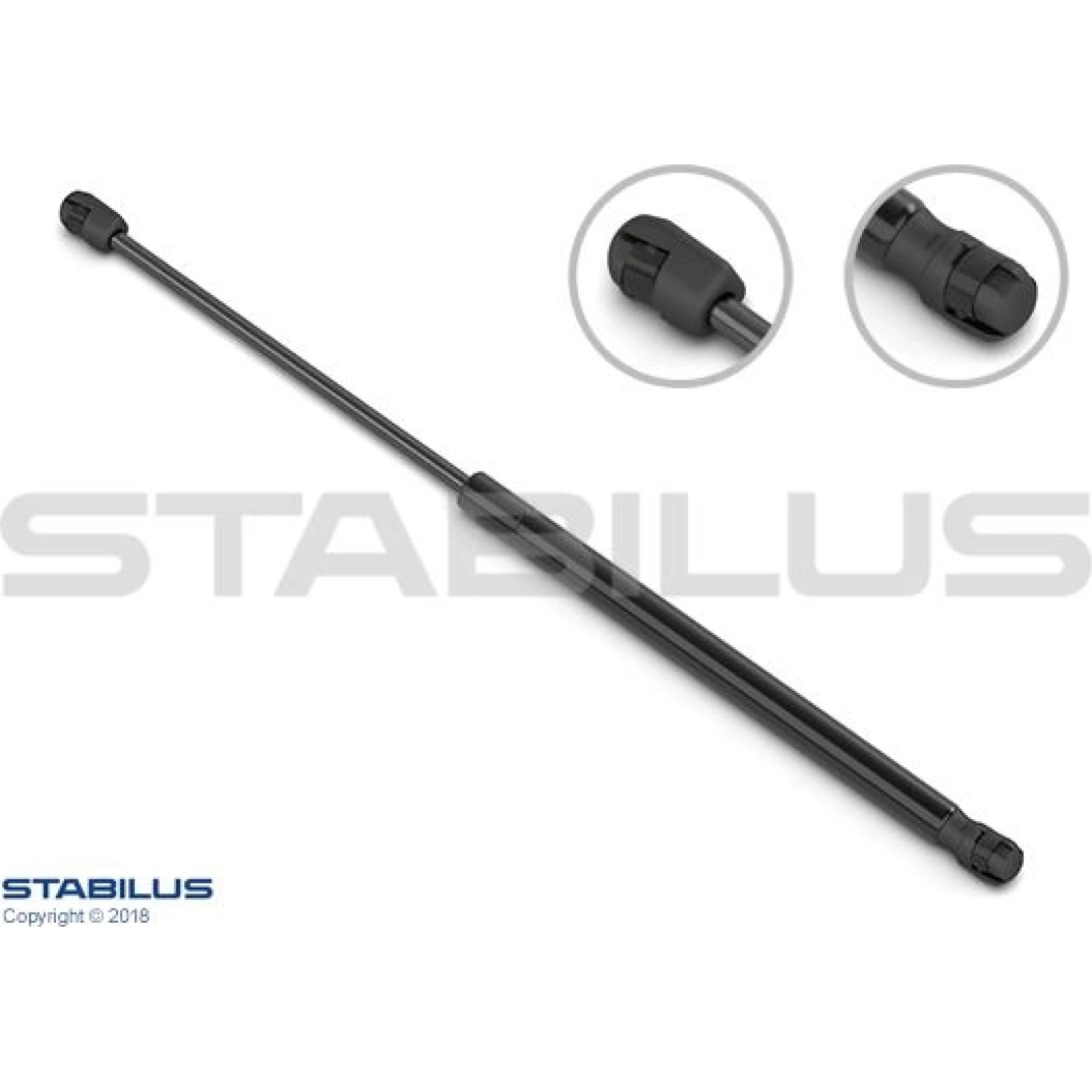 Gasfeder, Hinten L 489 380N 14169
