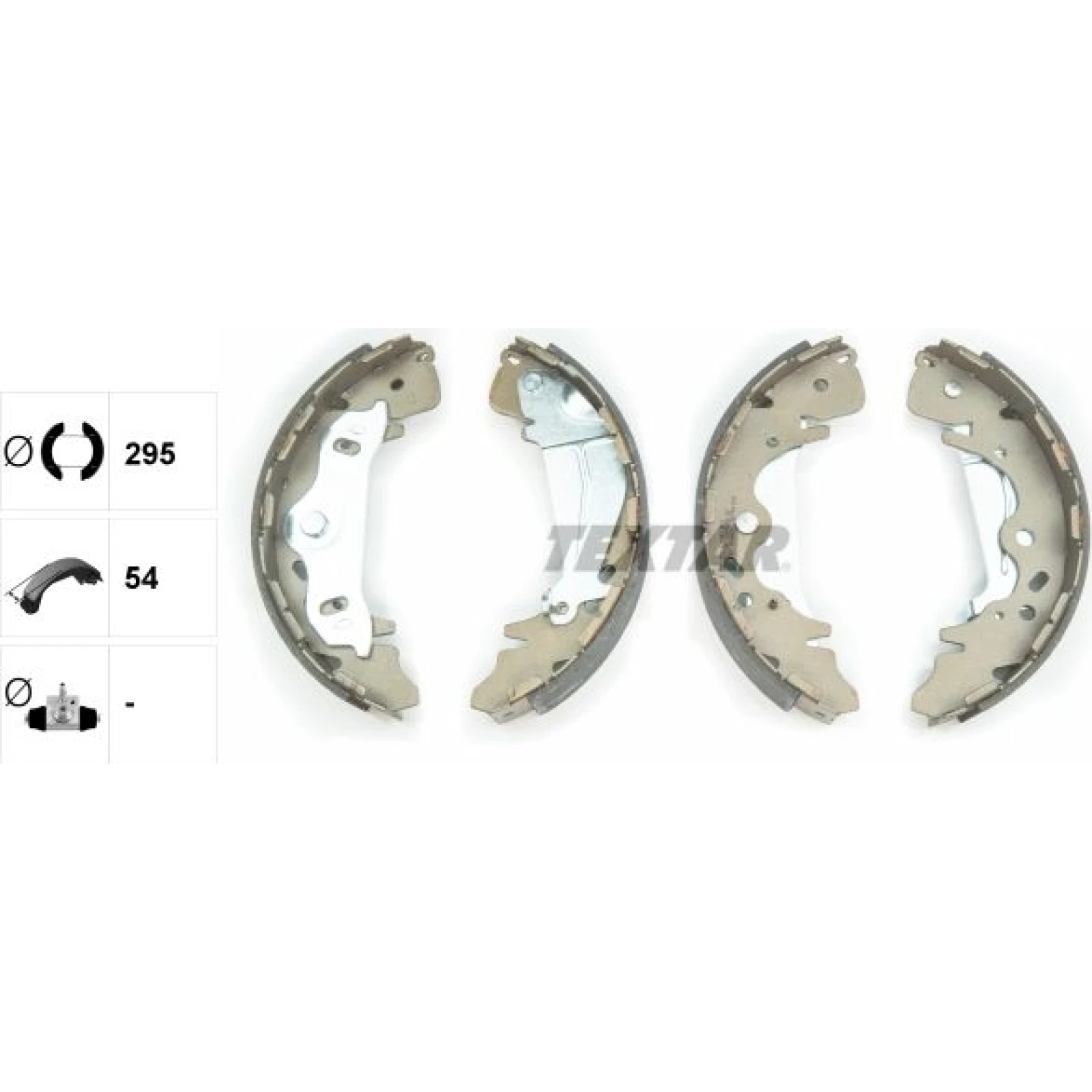 Bremsbacken Hyundai H1 00-07 91075800