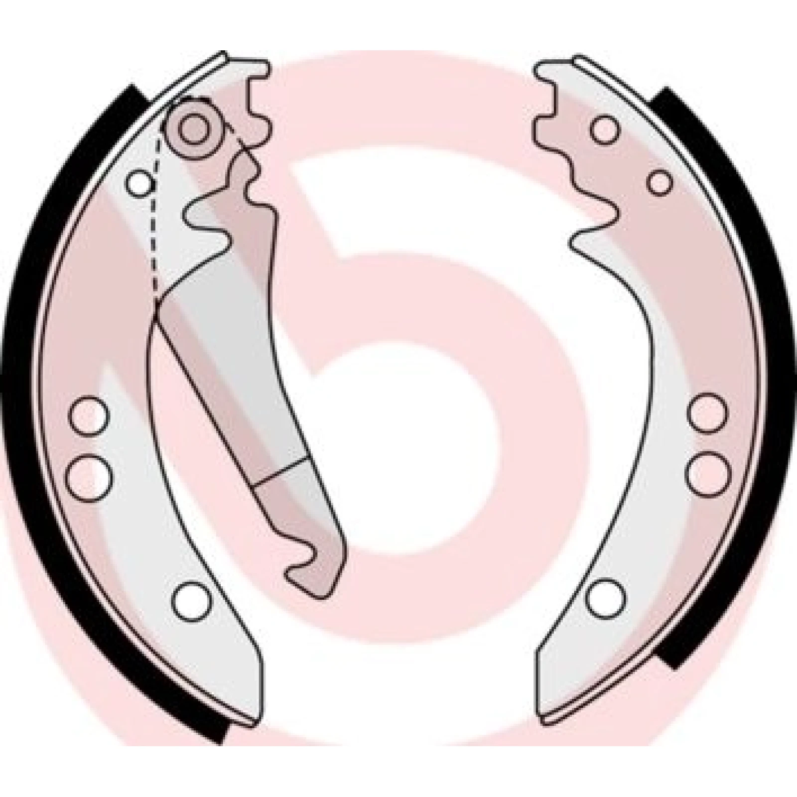 Bremsbackensatz HA S 50 514
