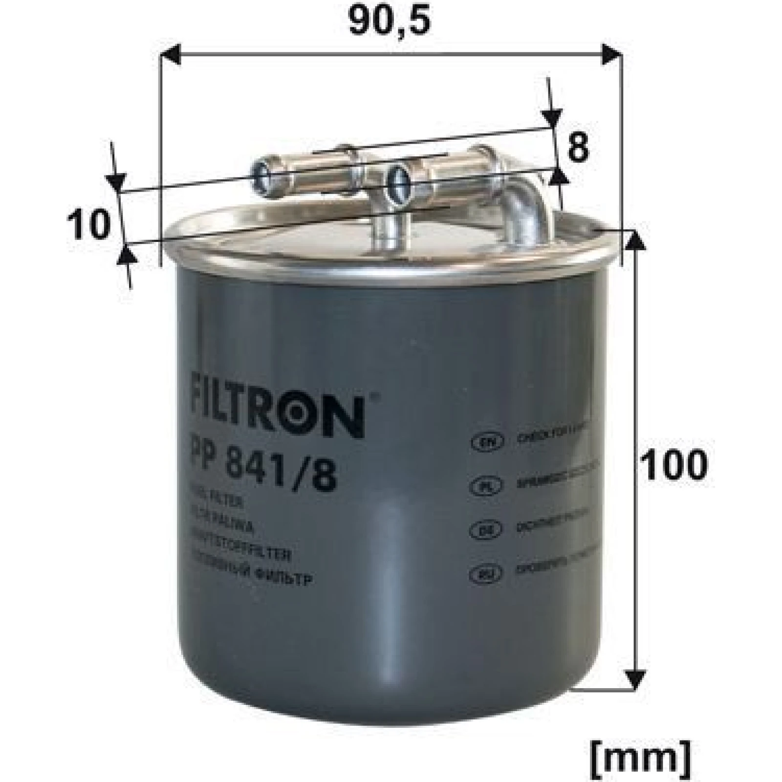 FILTRON Kraftstofffilter PP 841/8