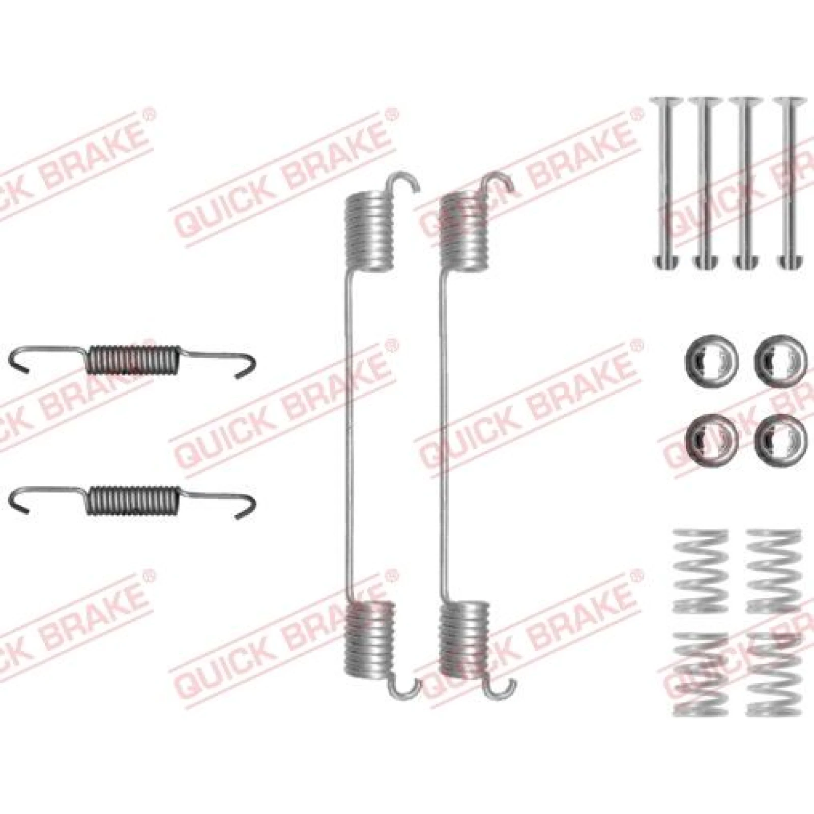 Quick Brake Zubehörsatz für Trommelbremsbacken 105-0048
