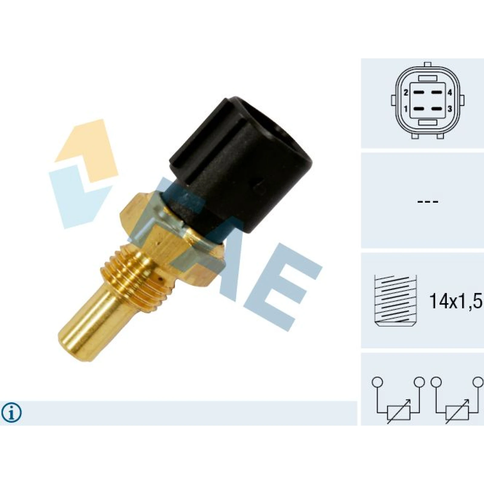 FAE Sensor, Kühlmitteltemperatur 33860