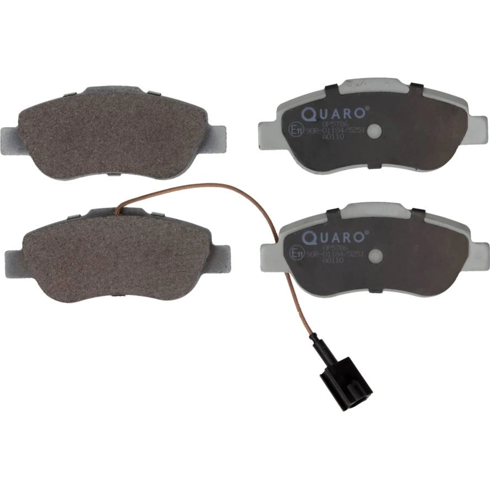 Bremsbelagsatz Fiat P. Punto 05-/Fiorino 08-/500 QP5786