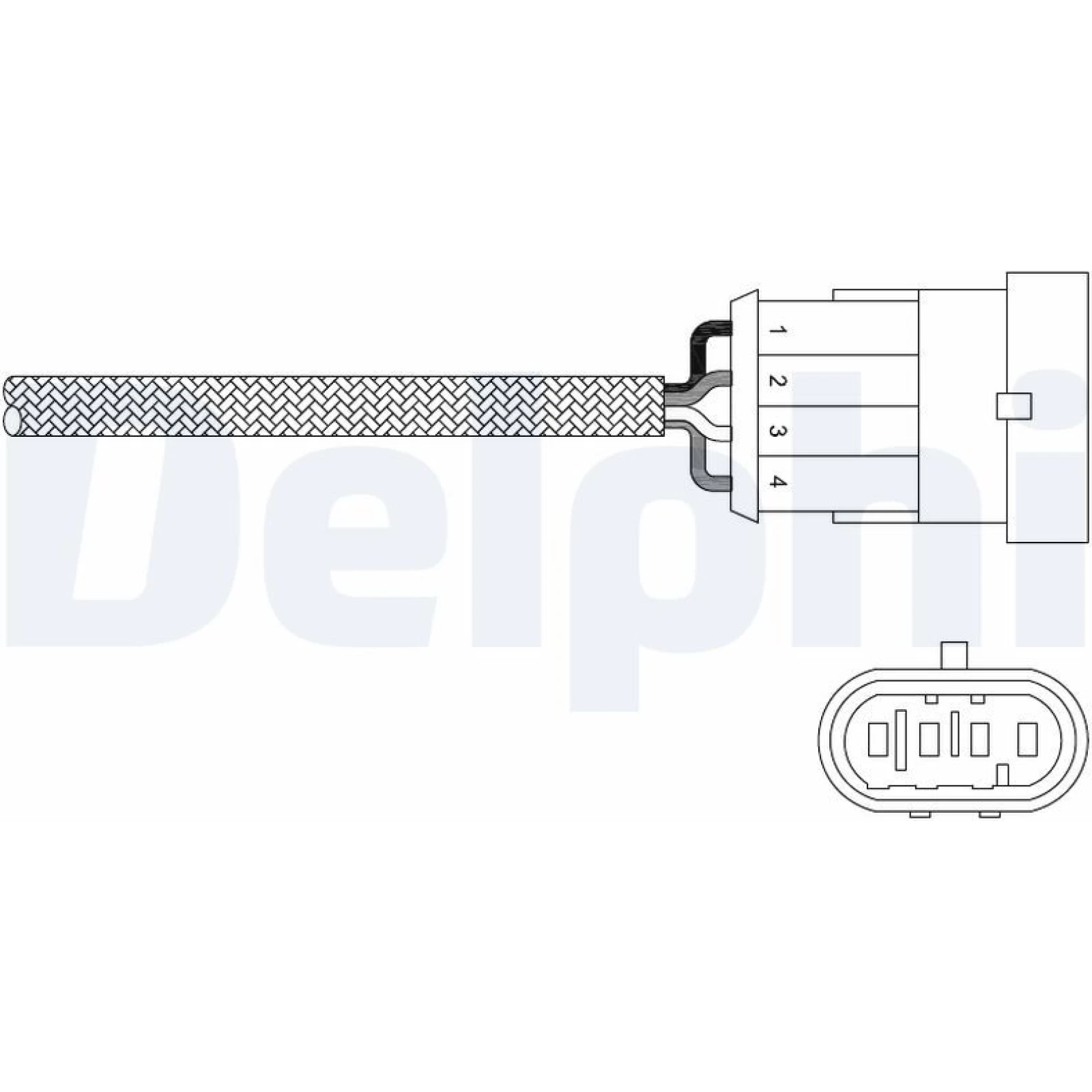 Delphi Lambdasonde ES20344-12B1