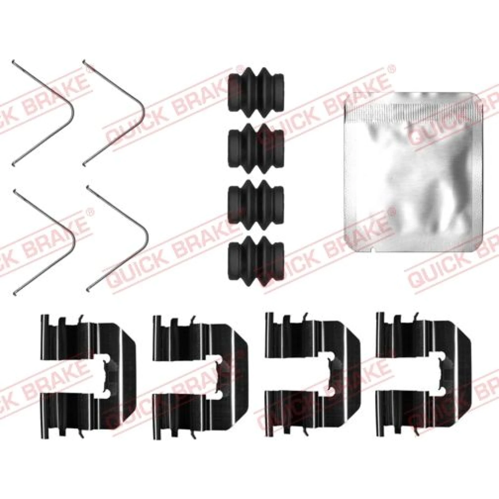 Zubehörsatz Bremssattel 109-0073
