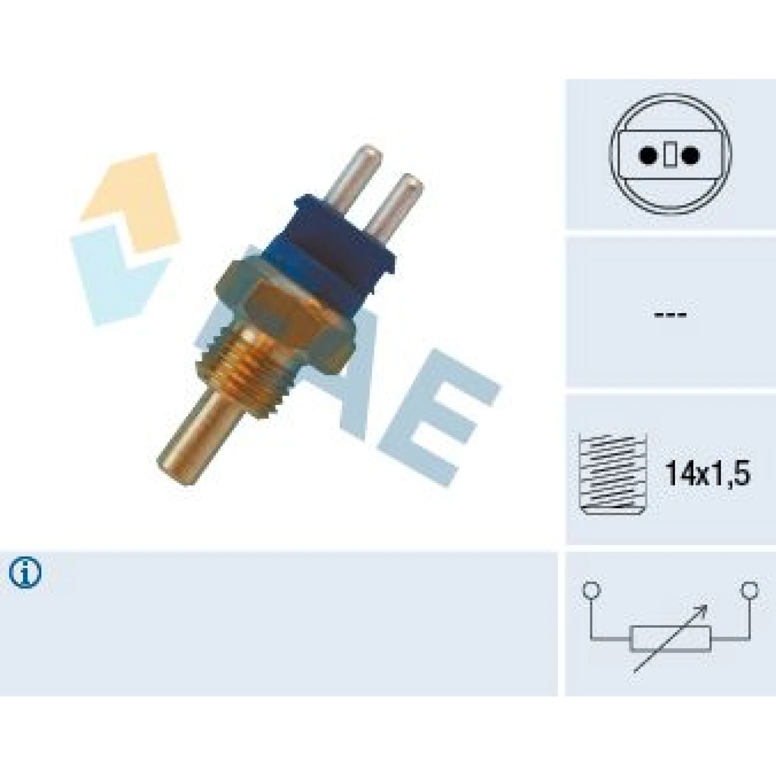 FAE Sensor, Kühlmitteltemperatur 32580