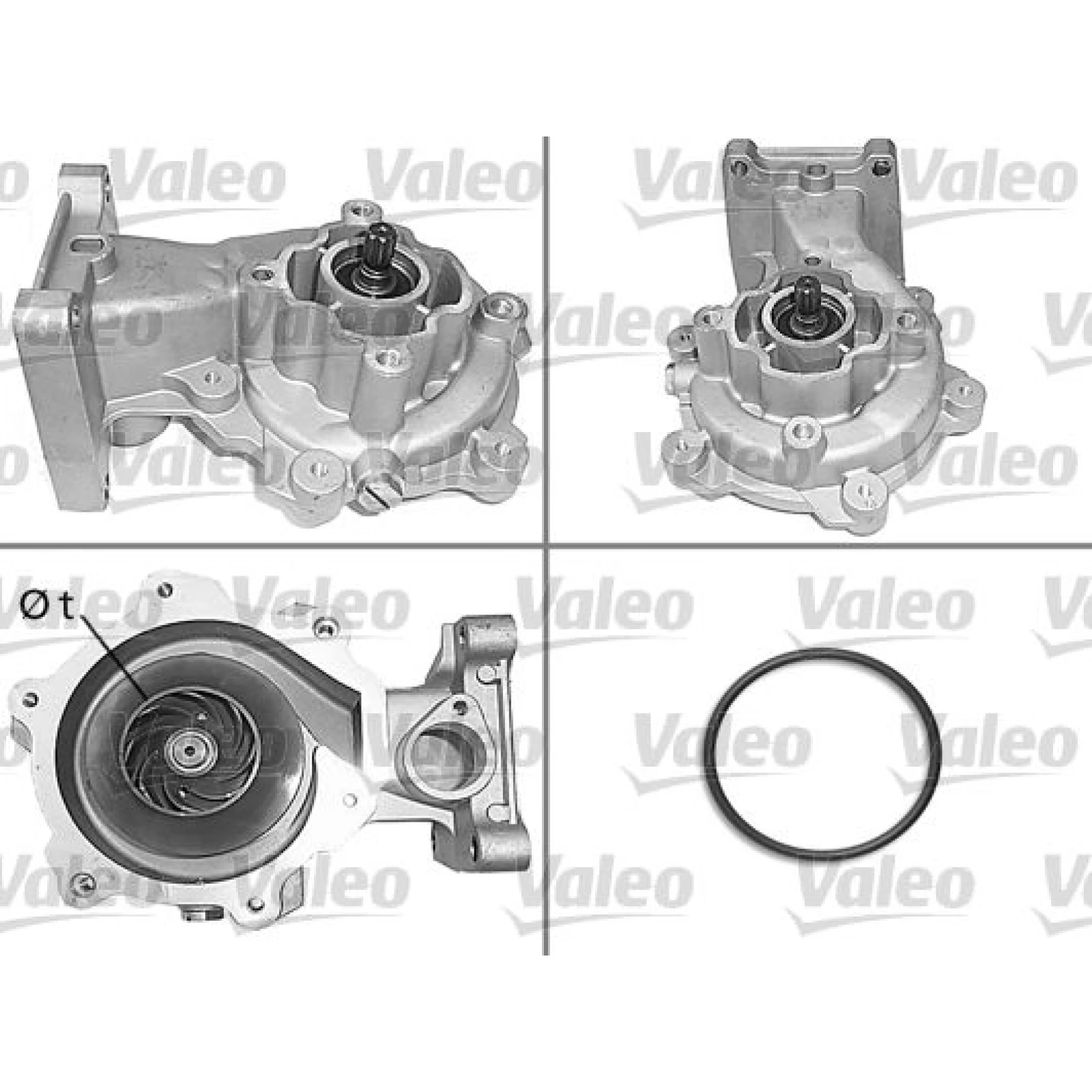 VALEO Wasserpumpe 506693
