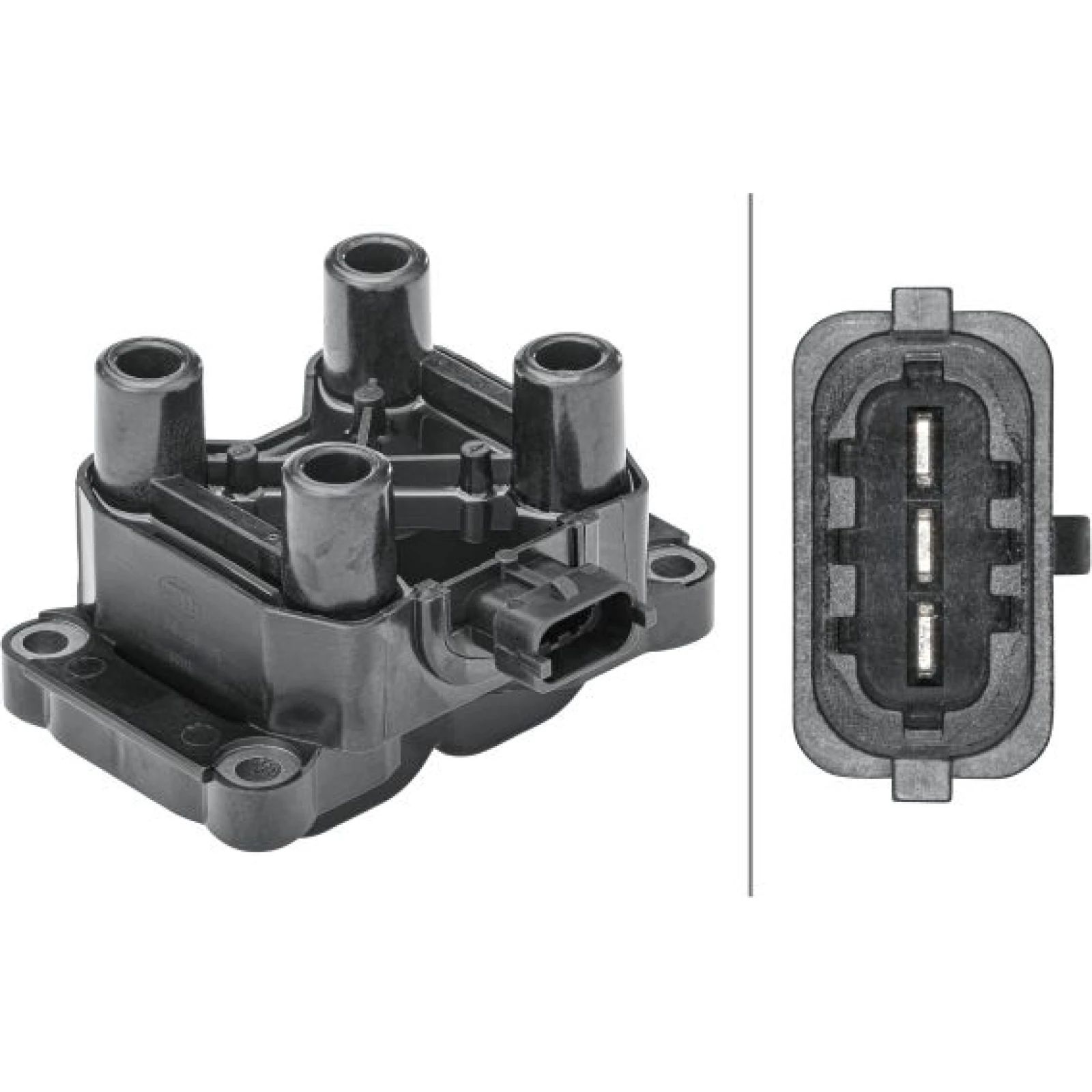 HELLA Zündspule 5DA 358 168-491