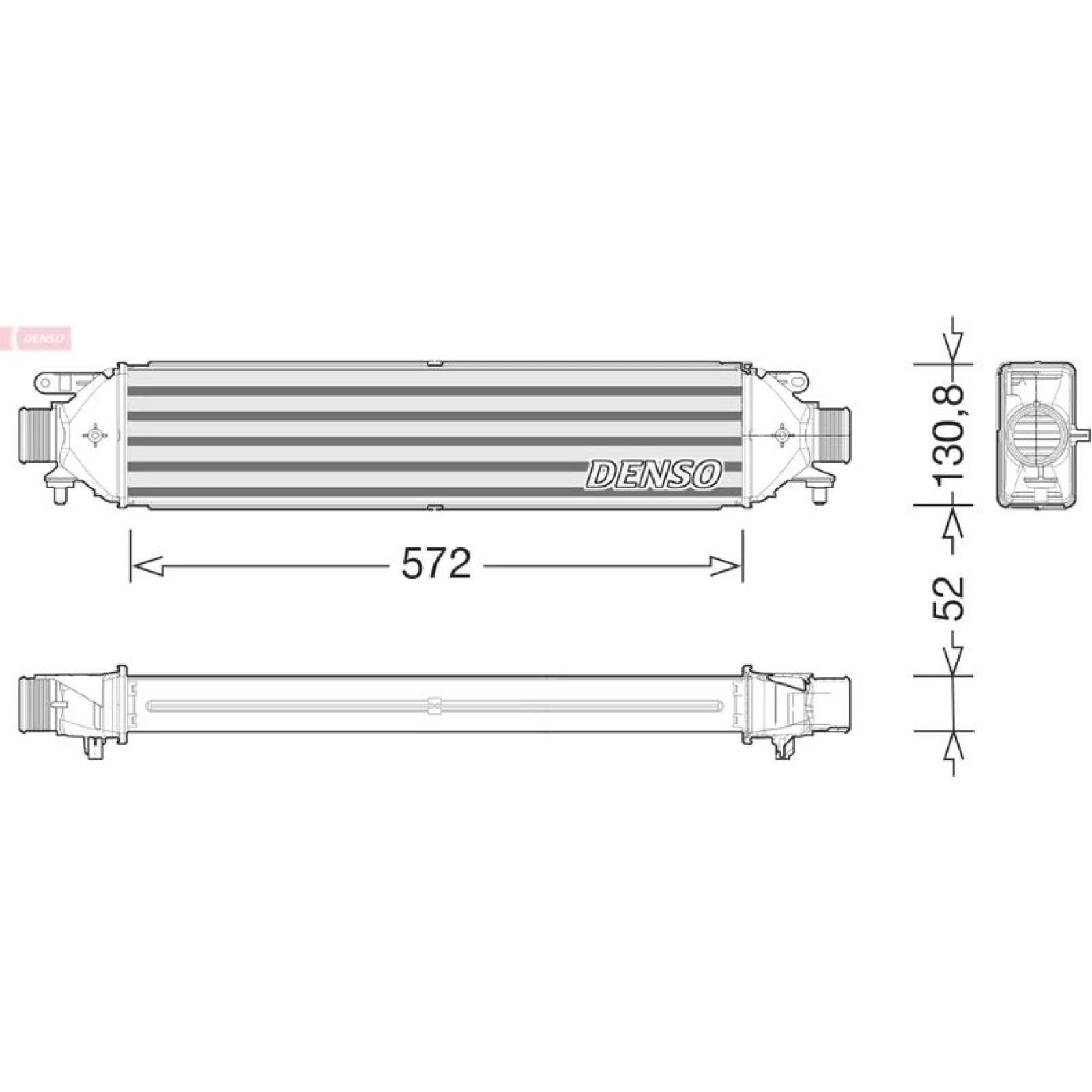 DENSO Druckluftkühler DIT09122