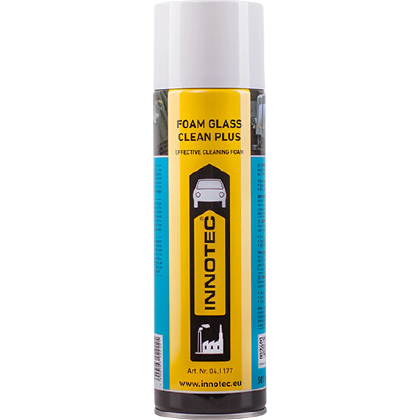 1220-00 Innotec Foam Glass Clean Plus Lebensmitteltauglicher Glasreiniger 500 ml Spraydose