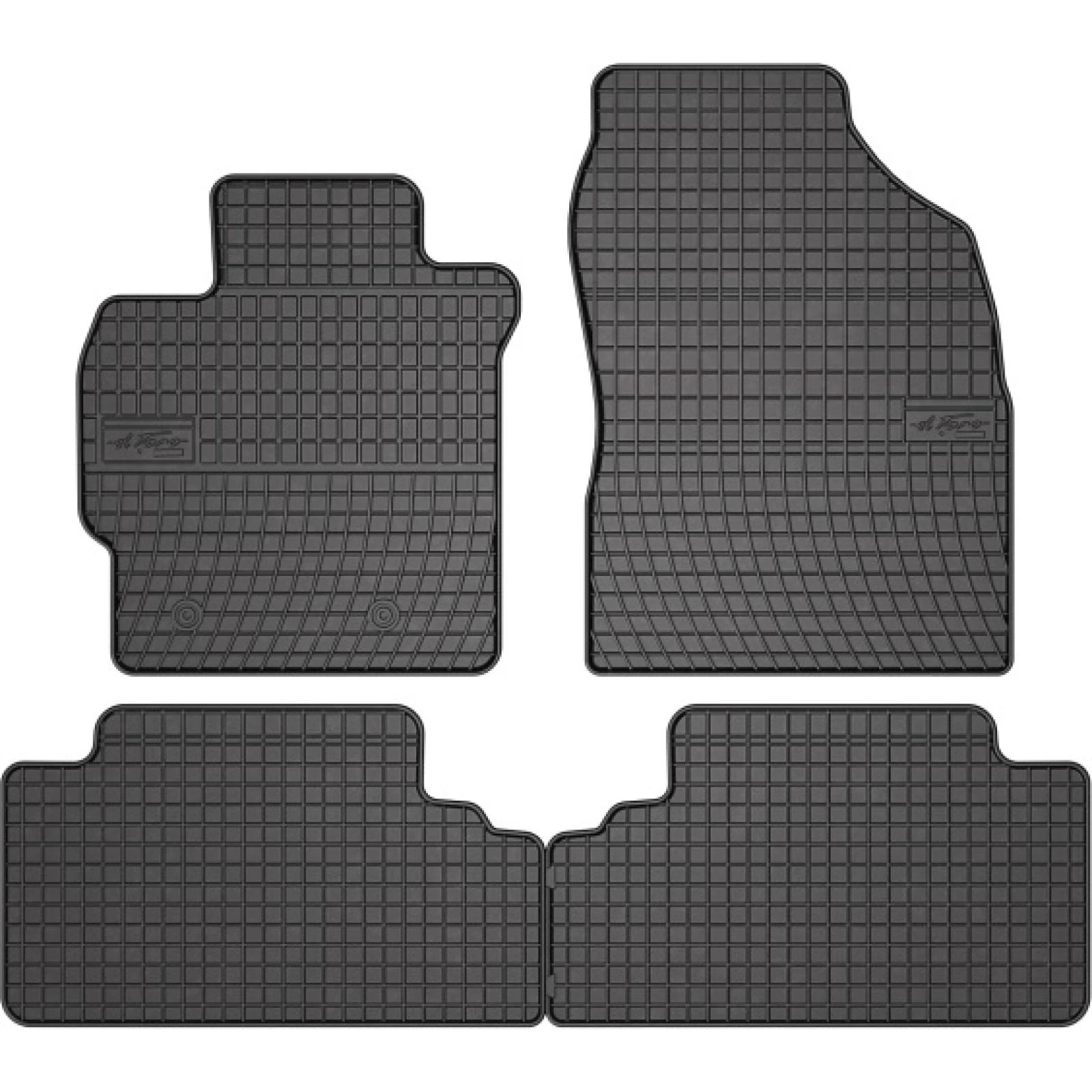 Passgenaue Kofferraummatte Gummimatten Toyota Auris I 2007-2013 / Corolla X E14 542766