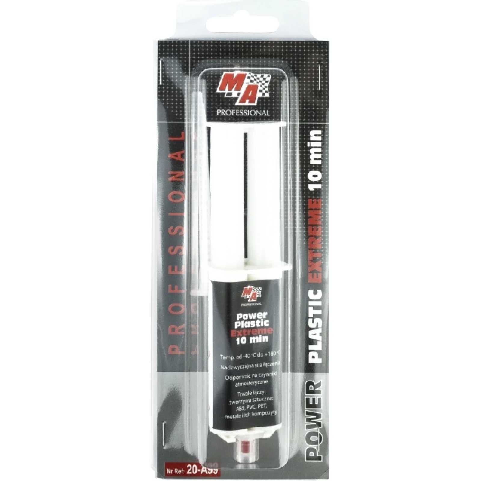 Power Plastic Extreme Glue Grau 25Ml + Mischer 20-A99