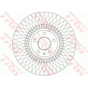 Bremsscheibe Vw S. A6/A7 10 | DF6216