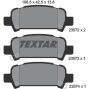 Bremsbelagsatz Subaru T. Forester/Impreza 97 | 2357202