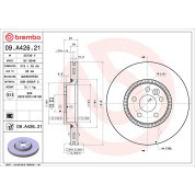 Bremsscheibe VA | VOLVO S60, S80, V60, V70 06 | 09.A426.21
