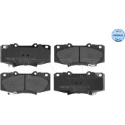 Bremsbelagsatz Toyota P. Hilux 2.5-3.0 D-4D 4Wd 05 | 025 252 0917