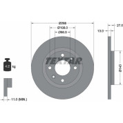 Bremsscheibe Citroen P. Berlingo/Partner 96-/C2/C3 | 92089103