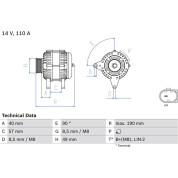 Lichtmaschine | VW GOLF | 0 986 083 910