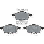 Bremsbelagsatz Vw P. T4 96 | 2188302