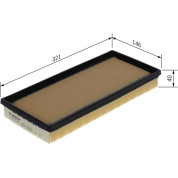 Luftfilter | OPEL | F 026 400 452