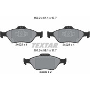 Bremsbelagsatz Toyota P. Yaris 06- Frankreich | 2402201