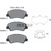 Bremsbelagsatz Kia P. Rio 11-/Accent 10 | 2534801