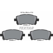 Bremsbelagsatz Subaru P. Impreza 00-/Forester/Legacy 98 | 2355802