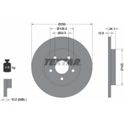 Bremsscheibe Ford T. Mondeo 00 | 92109703