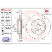 11 481 082 Brembo PREMIUM VA zweiteilig | BMW 5,6,7 09 | 09.C409.13