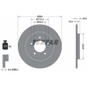 Bremsscheibe Hyundai T. I40 11-Ko A 16 | 92239103