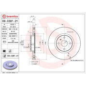 83 481 171 Bremsscheibe VA | MAZDA MX-5 15 | 09.C391.21