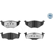 Bremsbelagsatz Vw P. Golf/Polo/Vento 91-01 | 025 218 6619/PD