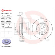 94 481 018 Bremsscheibe VA | KIA Carnival 03-06 | 09.A609.10