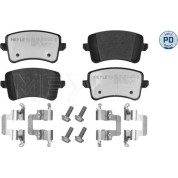 Bremsbelagsatz Vw T. A4/A5 07- /Q5 08- Ohne Sensor | 025 246 0617-1/PD
