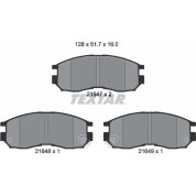 Bremsbelagsatz Mitsubishi P. Galant 92-/96-/Eclipse -99/Space Wagon | 2164701