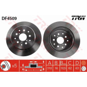 Bremsscheibe Toyota T. Lexus Is | DF4509
