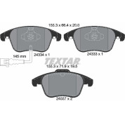 Bremsbelagsatz Vw P. Tiguan 12 | 2433401