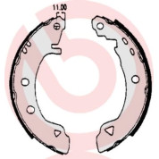 Bremsbackensatz HA | ALFA 145, 146 FIAT Bravo 94-01 | S 23 508