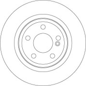 15 482 082 Bremsscheibe HA | MERCEDES A,B-Klasse 10 | DF6634