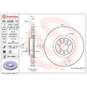 70 481 039 Bremsscheibe VA | CITROEN C5,C6,PEUGEOT 508 05 | 09.A558.11