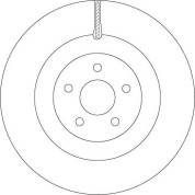 51 481 091 Bremsscheibe VA | FORD Focus RS 10 | DF6871