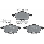 Bremsbelagsatz Vw P. T4 09/90 | 2188501