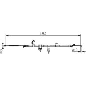 Handbremsseil li | TOYOTA RAV4 | 1987482567