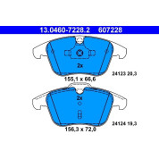 Bremsbelagsatz Ford P. Mondeo/Galaxy/V70/S80 06 | 13.0460-7228.2