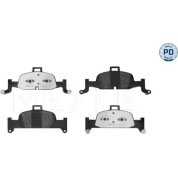 Bremsbelagsatz, Scheibenbremse | 025 224 0216/PD