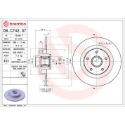 Bremsscheibe HA | RENAULT | 08.C742.37